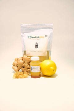 Bundle Deal : Wildcrafted Seamoss Original Gel Pouch & Two Ginger Shots