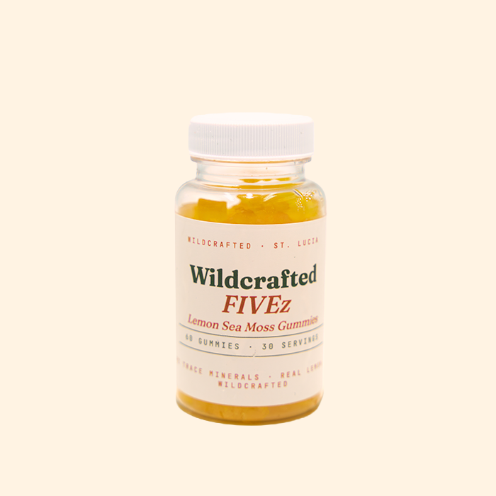 Wildcrafted Sea Moss Gummies Lemon (Trial Size 15ct)