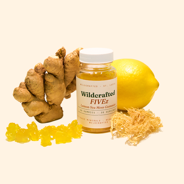 Wildcrafted Sea Moss Gummies Lemon