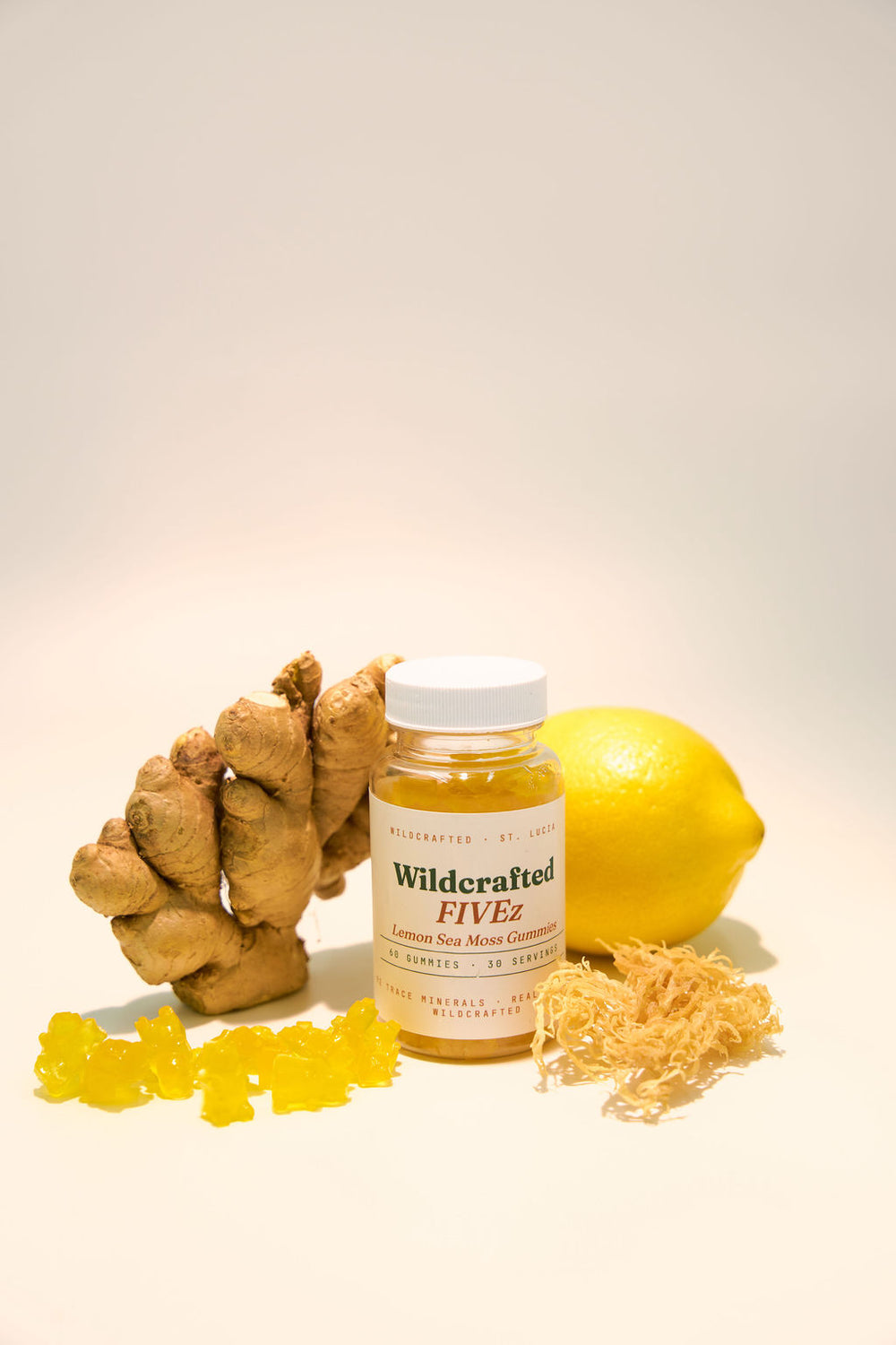 Wildcrafted Sea Moss Gummies Lemon (Full Size)